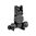 MBUS PRO hinteres Klappvisier LR verstellbar 2,6" Stahl schwarz