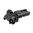 MBUS PRO hinteres Klappvisier LR verstellbar 2,6" Stahl schwarz