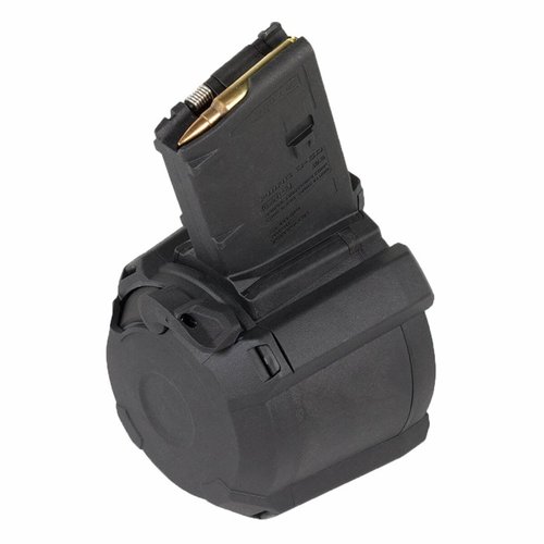 Der PMAG D-60 bietet dir 60 Schuss in einem leichten, robusten Polymer-Magazin, ideal für AR-15/M4, mit einfacher Handhabung und schneller Kapazitätsanzeige.