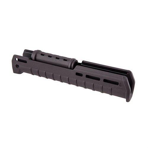 Der Magpul Zhukov Handguard bietet eine moderne Lösung für die AK mit einem stabilen Aluminium-Chassis, ergonomischem Design und M-LOK-Slots für Zubehör.