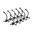 Slatwall-Waffenhalter, 10er-Pack