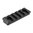 M-LOK-Schiene, 5-Slot Picatinny, Aluminium, schwarz
