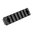 M-LOK-Schiene 7-Slot Picatinny, Aluminium, Schwarz