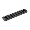 Die M-LOK kompatible 9 Slot Picatinny Rail von Midwest Industries ist aus robustem 6061 Aluminium gefertigt und bietet dir vielseitige Montagemöglichkeiten.