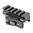 AD-170-VPG 5-LUG PICATINNY RISER-MOUNT STANDARD-HEBEL SCHWARZ