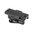 AD-180 Red-Dot-Montage mit QD-Standardhebel für C-MORE, schwarz