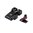BROWNING HI-POWER FIBER-OPTIC EINSTELLBARES VISIER-SET