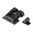 S&W M&P White Dot verstellbares Visier-Set