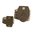 VICKERS TACTICAL S&W M&P Magazin-Bodenplatten FDE
