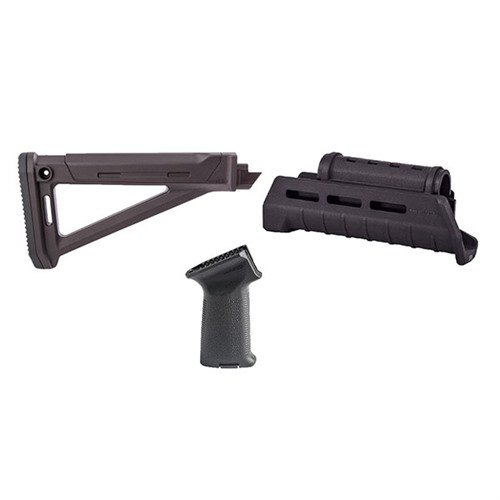 Das AK-47 MOE AKM Stock Set bietet dir verbesserten Komfort und Kontrolle mit einem ergonomischen MOE AK Griff, einer anpassbaren Schulterstütze und einer vielseitigen Handguard.