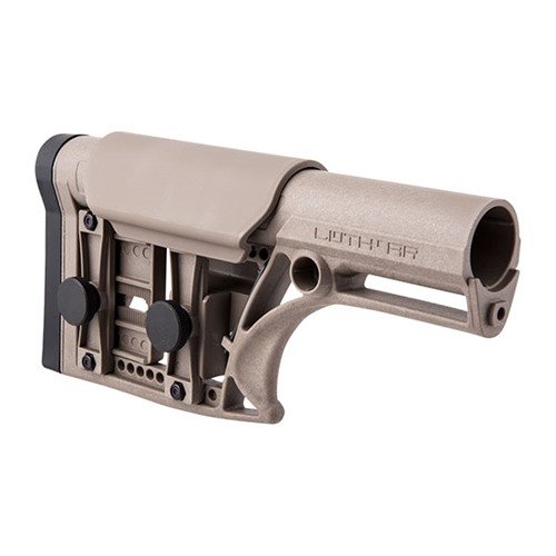 Die AR-15 Modular Stock Assy bietet verstellbare Wangenauflage und LOP, ist leicht, hat Gummi-Recoil-Pads und 2 QD Sling-Sockel für schnelles Anbringen.