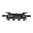M-LOK-Schiene 3-Slot Picatinny Aluminium schwarz 1,68"