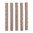 KeyMod-Schienenabdeckungen 5er-Pack, Gummi, flach, Flat Dark Earth, 5,5"