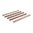 KeyMod-Schienenabdeckungen 5er-Pack, Gummi, flach, Flat Dark Earth, 5,5"