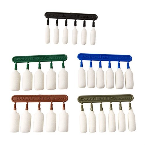 .22, .30, 9mm, .40 S&W und .45 ACP Bore-tips® in einem praktischen Multi-Pack für präzise, patchlose Reinigung und maximale Effizienz! Wiederverwendbar und robust.