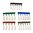 Laufreiniger‑Spitzen, Mehrfachpack, .22, .30, 9 mm, .40 S&W, .45 ACP