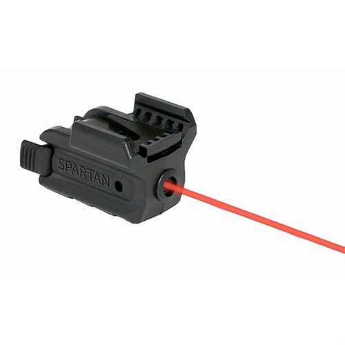 Der Spartan Rail Mounted Laser bietet eine revolutionäre Montage, benutzerfreundliche Touchpads, programmierbare Strahlarten und bleibt präzise auch nach intensivem Einsatz.