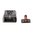 Schwarze Kimme / rotes Korn, einstellbares Visier-Set, Novak Style