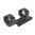 30-mm 1,5" 0 MOA QD-Cantilever-Montage, schwarz