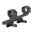30-mm 1,5" 0 MOA QD-Cantilever-Montage, schwarz