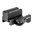 MRO True Co-Witness, taktischer Hebel, schwarz