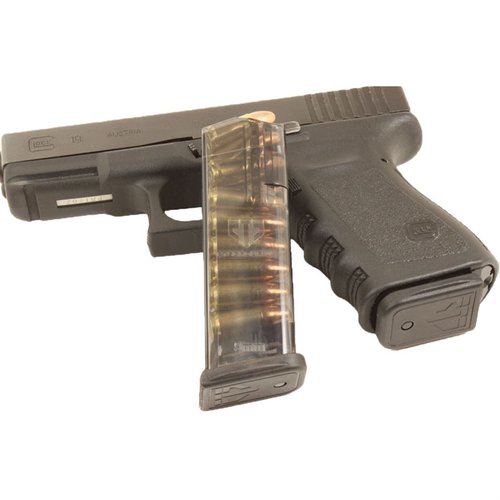 Die TRANSLUCENT MAGAZINE für GLOCK® 19 bietet Sichtbarkeit, Zuverlässigkeit, einfache Reinigung und ist aus robustem Polymer für extreme Bedingungen.