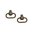 Druckknopf-Swivels – Flat Dark Earth