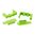 HEXID Farbkennzeichnungssystem Zombie Green, 2er-Pack