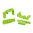 HEXID Farbkennzeichnungssystem Zombie Green, 2er-Pack