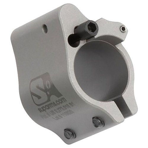 Der Superlative Arms AR-15 Clamp On Adjustable Gas Block sorgt für weniger Rückstoß, läuft sauberer und kühler, und hat eine sichere, kontaminationsfreie Einstellung.