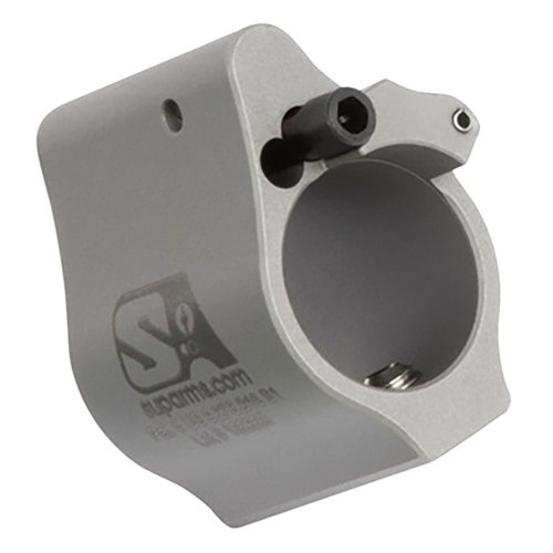 Der Superlative Arms AR-15 Solid Adjustable Gas Block ermöglicht eine präzise Gasregulierung, reduziert Rückstoß und sorgt für einen saubereren, kühleren Betrieb.