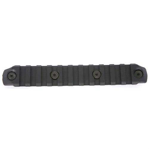 Die KEYMOD Picatinny Rail Sections sind aus leichtem, schlagfestem Polymer gefertigt, rostfreies Montagematerial und in 3 Längen erhältlich, ideal für alle KeyMod-Oberflächen.