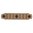 KeyMod-Picatinny Nylon-Schienenabschnitt 4 Zoll FDE