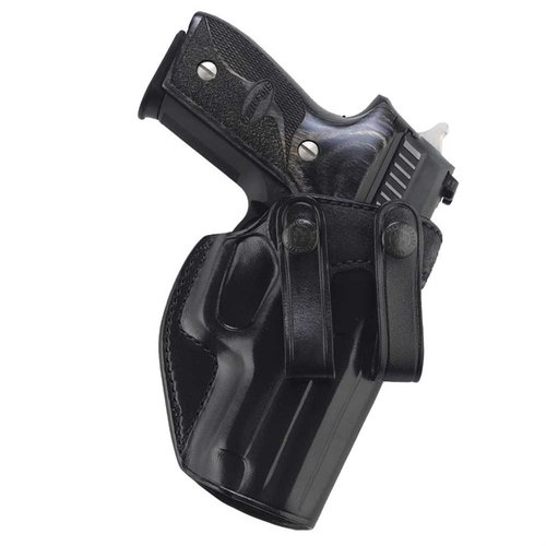 Der SUMMER COMFORT Holster aus hochwertigem Saddle Leather ist leicht, bequem und lässt sich einfach ohne Gürtelabnehmen anbringen und abnehmen.