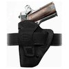 Der Avenger Holster bietet schnellen Zugriff, eine verstärkte Öffnung für einfaches Wiedereinsetzen und ist aus hochwertigem Leder gefertigt. Passt auf Gürtel bis 1 3/4".