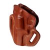 Das Combat Master Holster aus hochwertigem Leder bietet schnellen Zugriff, sichere Aufbewahrung und effektive Tarnung für große Handfeuerwaffen. Passt zu Gürteln bis 1 3/4".