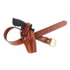Das Dual Action Outdoorsman Holster bietet sicheren Tragekomfort beim Jagen oder in Bärengebieten, mit verstellbarem Spannsystem und Retentionsriemen.