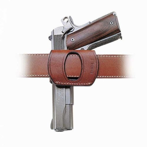 Das Yaqui Slide Holster aus hochwertigem Sattelleder bietet eine minimalistische Bauweise, schnellen Zugriff und passt an Gürtel bis 1 3/4".