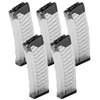AR-15 L5AWM transluzentes klares Magazin 5er-Pack
