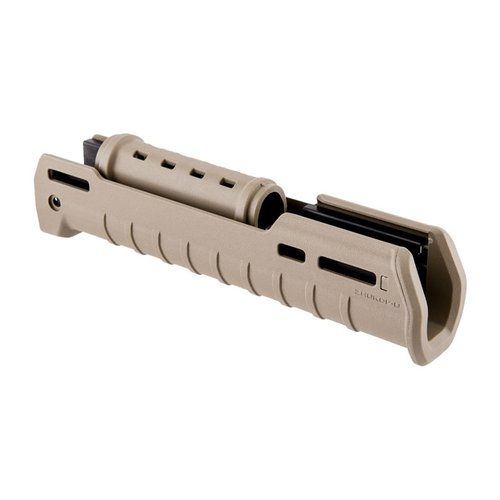 Die Zhukov-U Handguard bietet ergonomischen Komfort, M-LOK Slots für Zubehör und eine solide Montage für kurze AK-47/74 Gewehre und Pistolen.