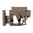 AR-15 Schaft-Set verstellbar Carbine-Länge FDE