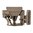 AR-15 Schaft-Set verstellbar Carbine-Länge FDE