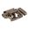 AR-15 Schaft-Set verstellbar Carbine-Länge FDE