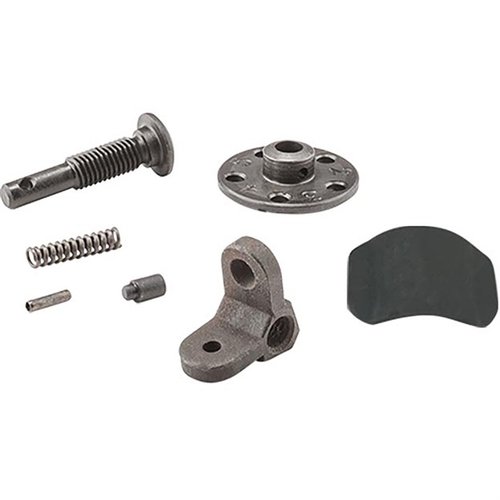 Die Luth-AR AR-15 A1 Rear Sight Assembly verleiht deinem Retro-Gewehr den authentischen Look mit robuster Stahlkonstruktion und mattschwarzer Oberfläche.