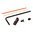 ZEV Visier-Set, .215 Fiber-Optik-Front, COMBAT V3 Rückteil schwarz