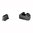 ZEV Visierset, .300 Black Vordervisier, Co‑Witness schwarzes Hintervisier