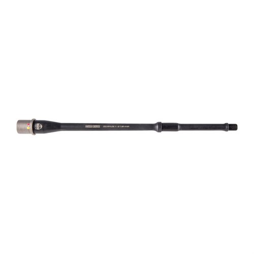 Der Faxon Firearms Pencil-Profile AR-15 Match Lauf bietet dir eine leichte Bauweise mit Match-Qualität, 5R-Zriflung und einem 1:8 Twist für höchste Präzision.
