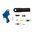 S&W M&P flachgesichtiger, vorverlegter Abzugs- und Sear-Kit – Blau