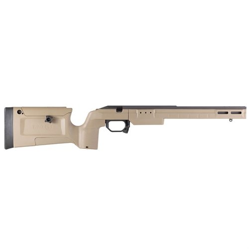 Das KINETIC RESEARCH GROUP BRAVO CHASSIS für Remington 700 bietet Stabilität, Anpassungsfähigkeit und ist M-LOK-kompatibel – perfekt für dein individuelles Setup.