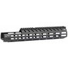 Verbessere deine SIG Sauer MPX mit dem Midwest Industries Drop-In Handguard aus Aluminium, der M-LOK-kompatible Befestigungsmöglichkeiten und eine schwarze anodisierte Oberfläche bietet.